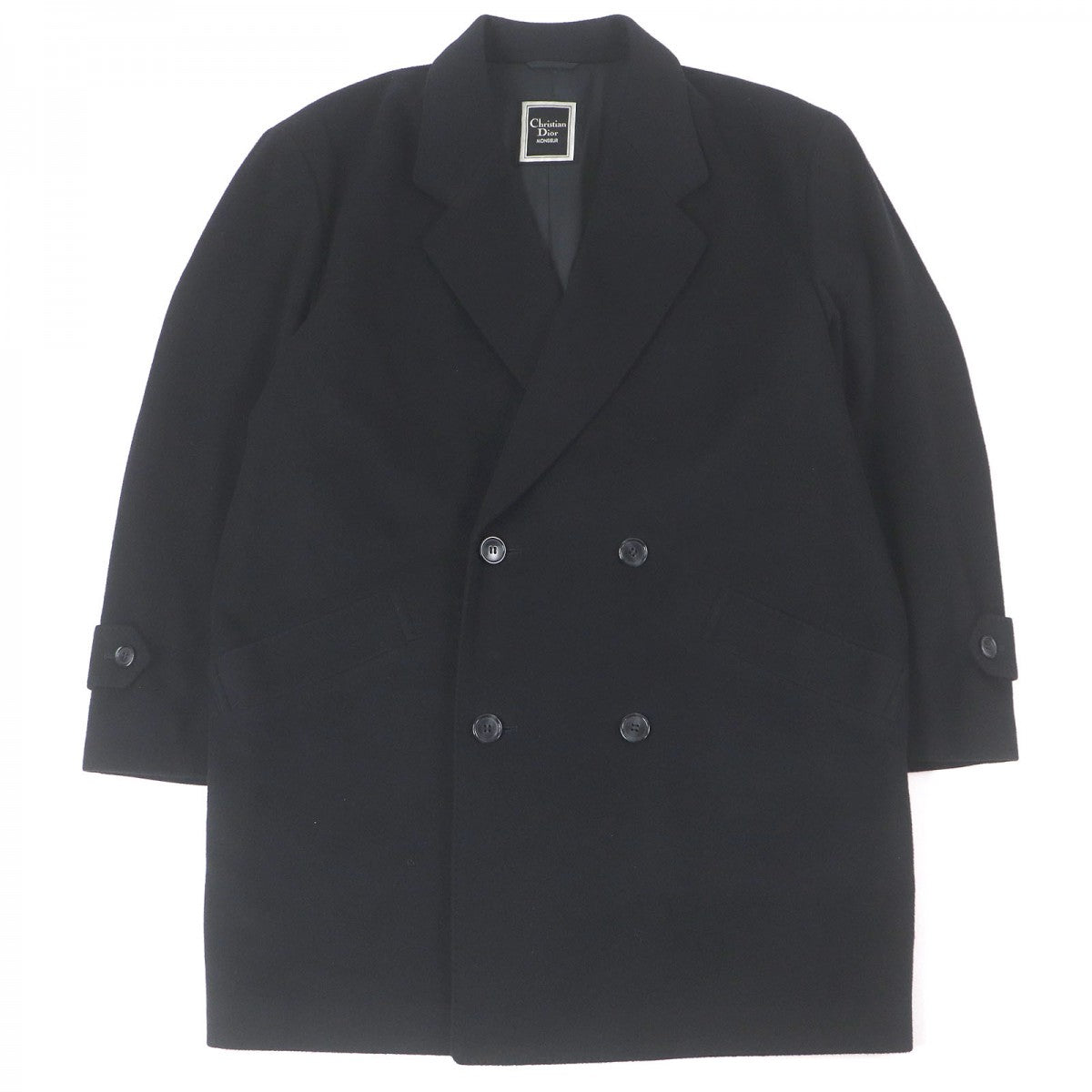 Dior Christian Coat Outer: % Cashmere, Lining: % Black Travel Bag
