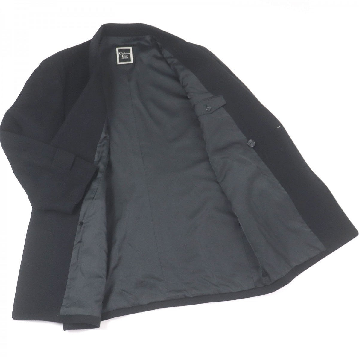 Dior Christian Coat Outer: % Cashmere, Lining: % Black Travel Bag