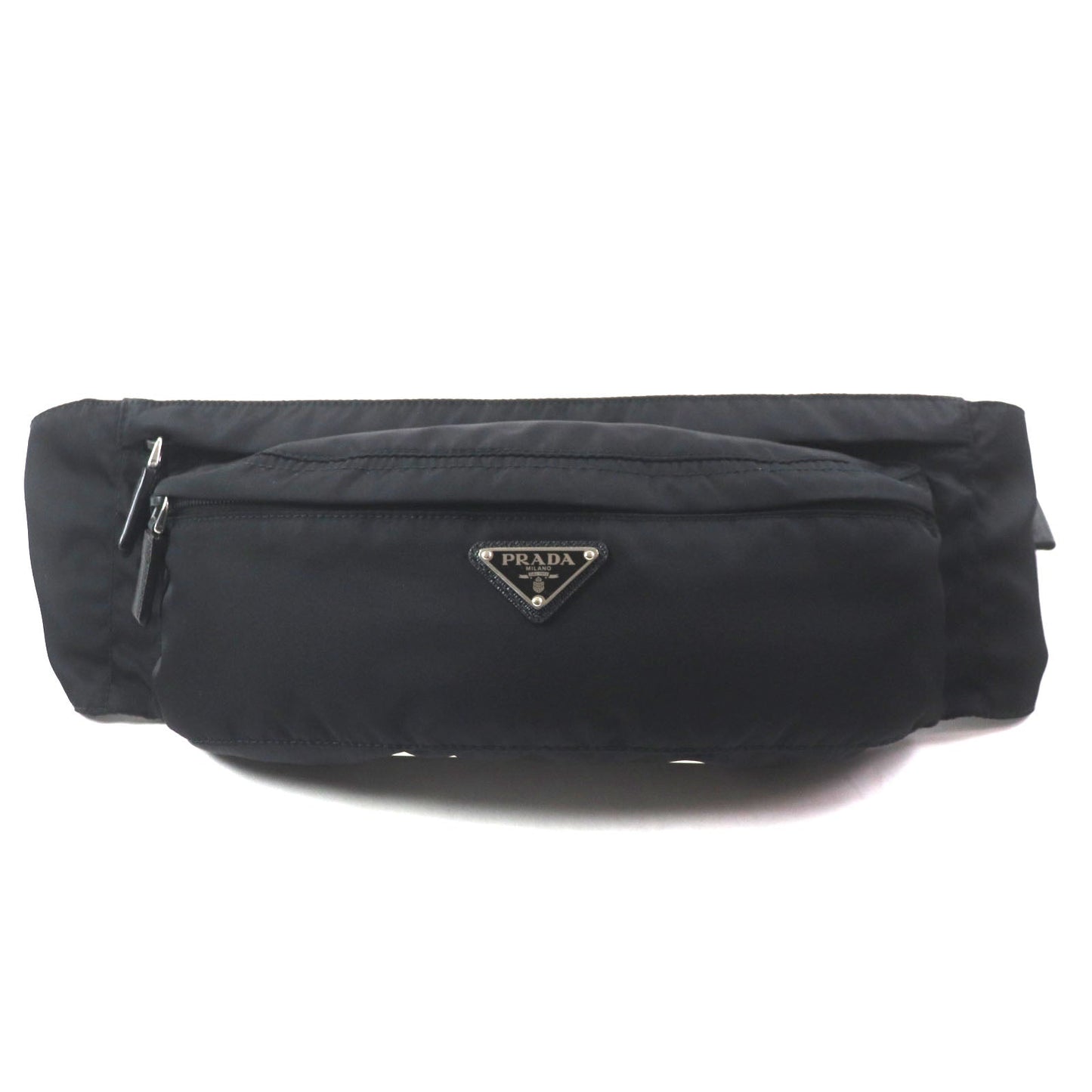 Prada 2Vl132 Belt Bag Leather Nylon Saffiano