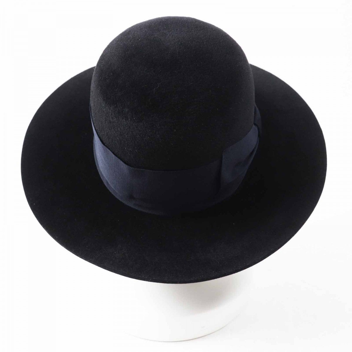 Gucci part 60 rayon part 40 Wool Cotton Black Navy Hat