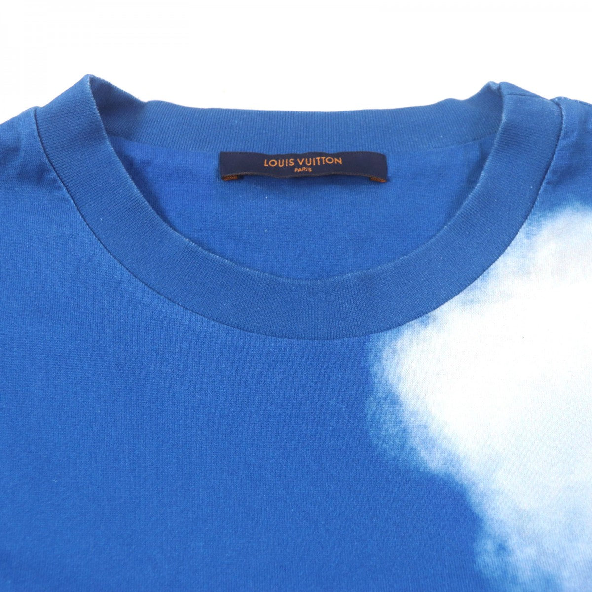 Louis Vuitton Short sleeve T-shirt Cotton Blue Apparel