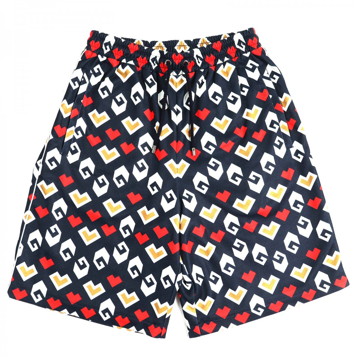 Gucci Part 100 polyester Cotton White Red Navy Apparel