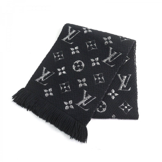 Louis Vuitton Scarf M75833 Shine Wool Logo