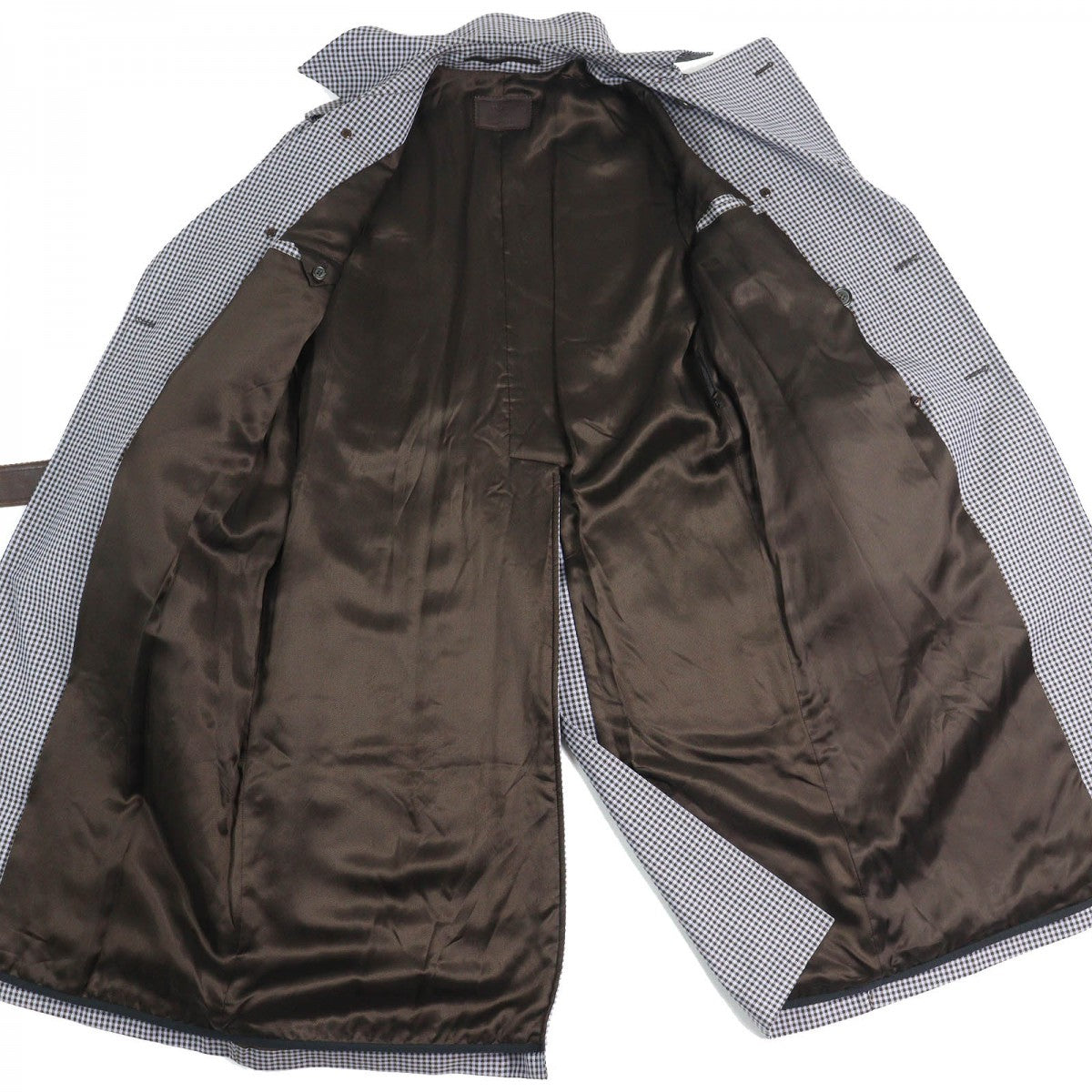 Trench Coat Outer: % Polyester, Outer: % Brown Blue Travel Bag