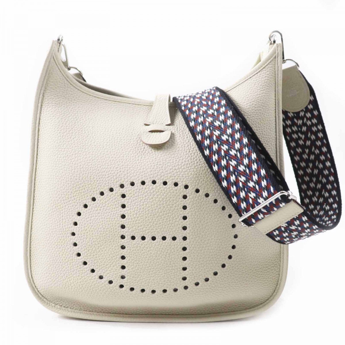 Hermes Shoulder Bag Main Ftaurillon Clemence Beton Evelyn 3Pm
