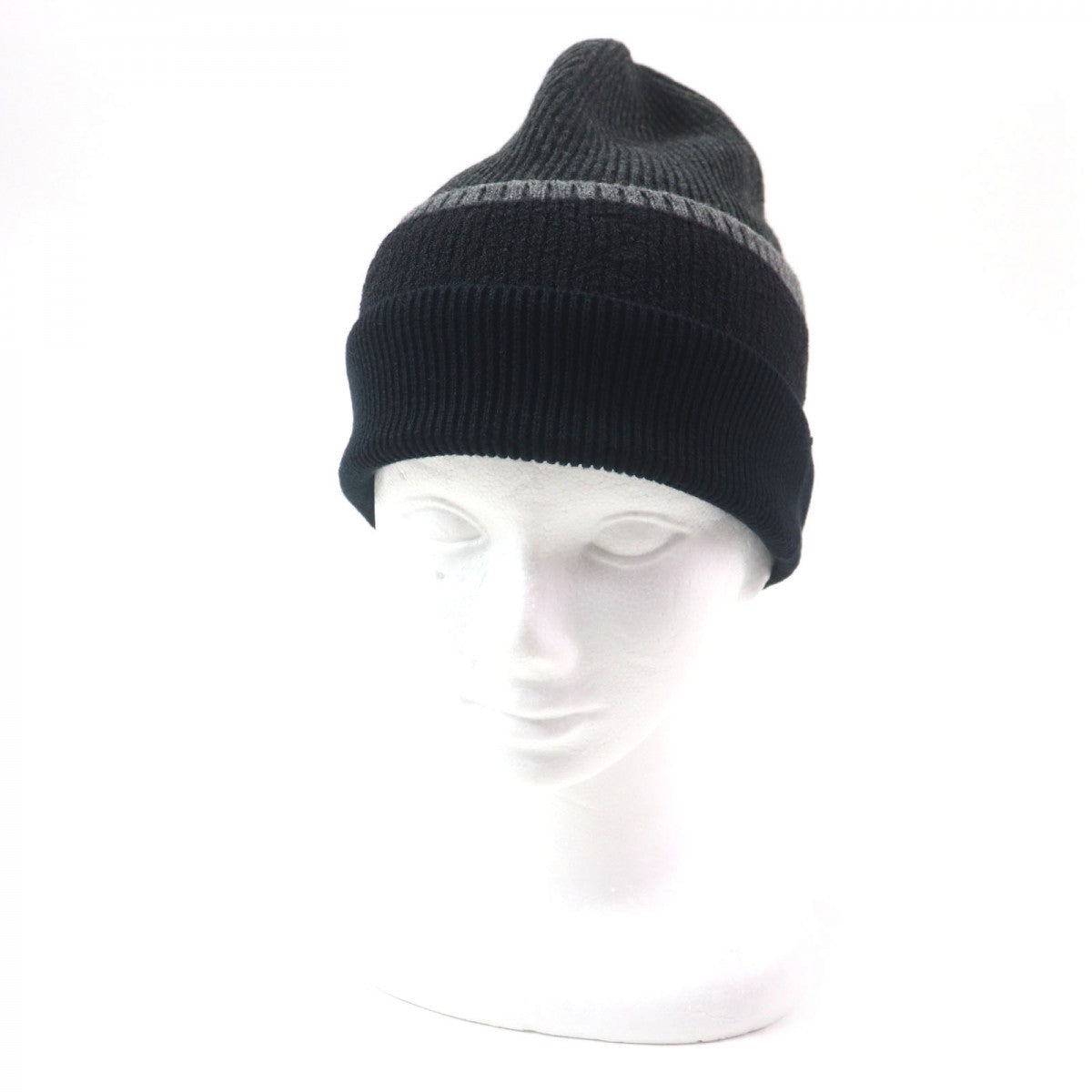 Louis Vuitton Knit Wool Cotton Black Navy Hat