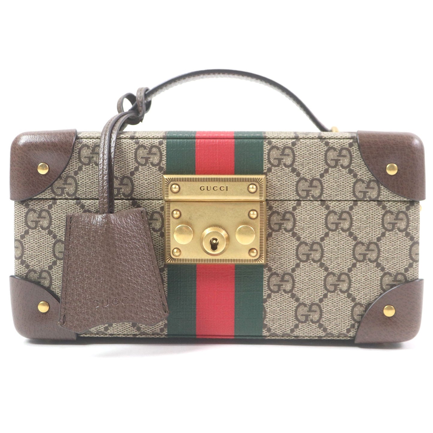 Gucci Savoy Supreme Briefcase Handbag Travel Bag