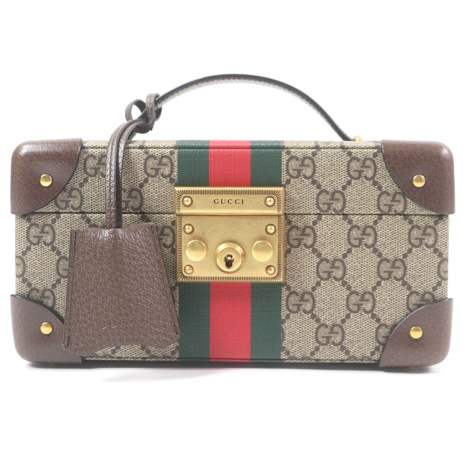 Gucci Savoy Supreme Briefcase Handbag Travel Bag