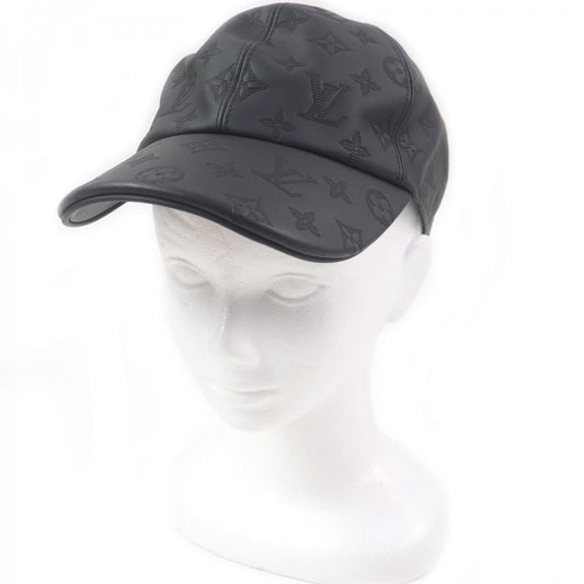 Louis Vuitton M76581 Monogram Cotton Black Hat