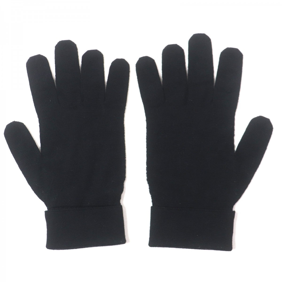 Louis Vuitton gloves M70006 1 polyurethane Gon Wool Black Handbag