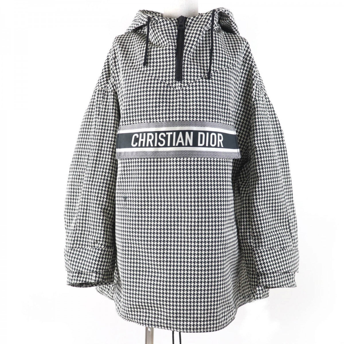 Dior Christian Blouson Main: % Polyester, Part: % Black White Travel Bag