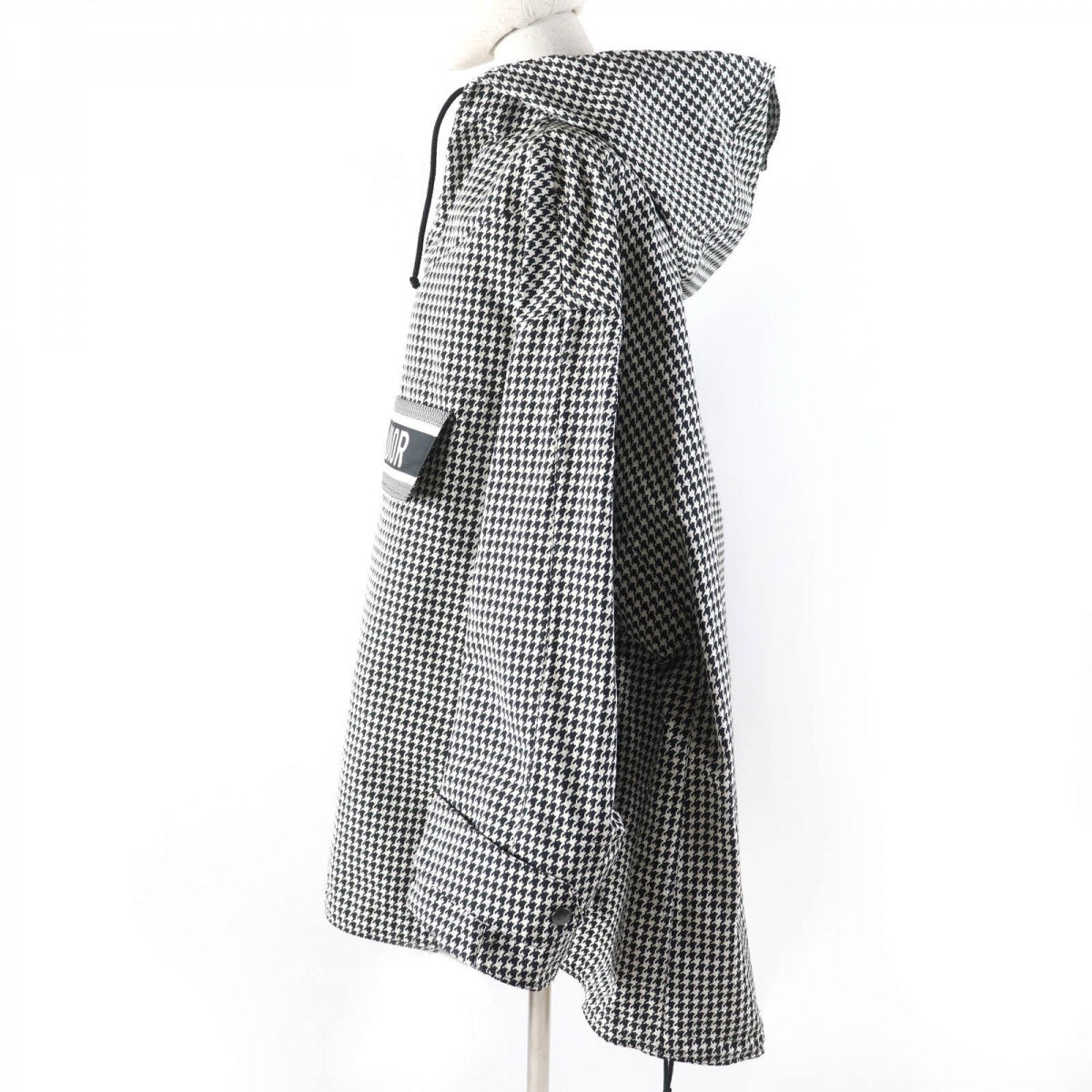 Dior Christian Blouson Main: % Polyester, Part: % Black White Travel Bag
