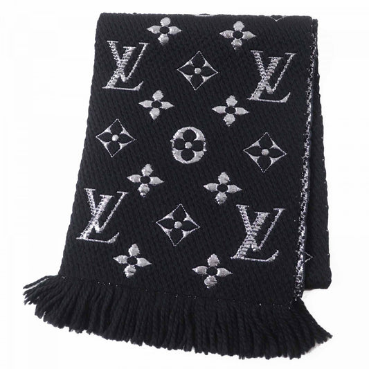 Louis Vuitton Scarf M75833 Shine Wool Logo 2
