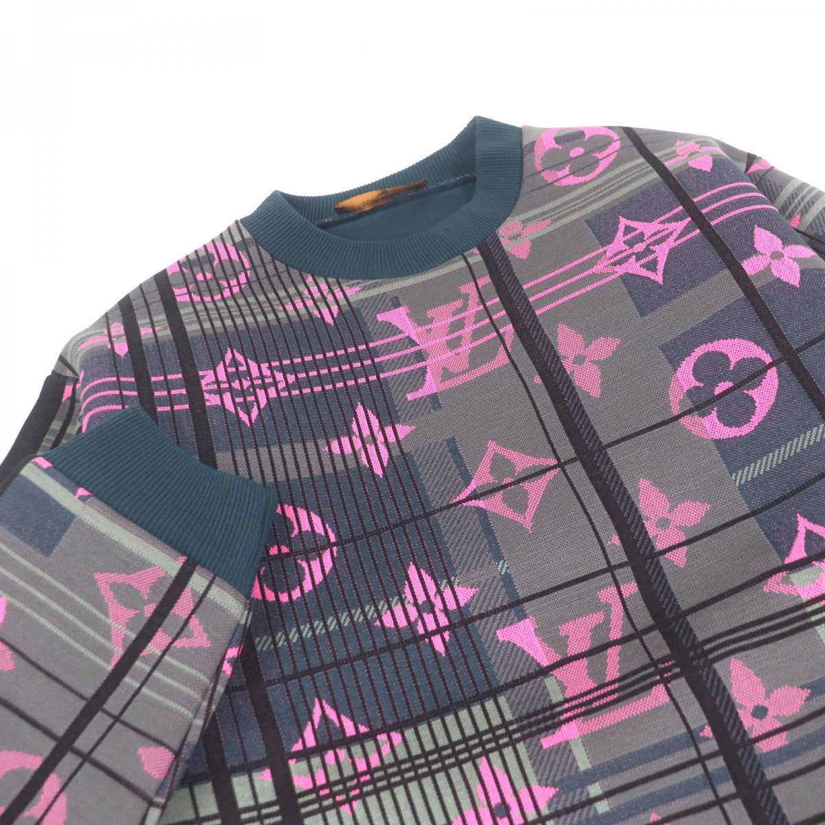 Louis Vuitton sweat HKY75 S Cotton Green Apparel