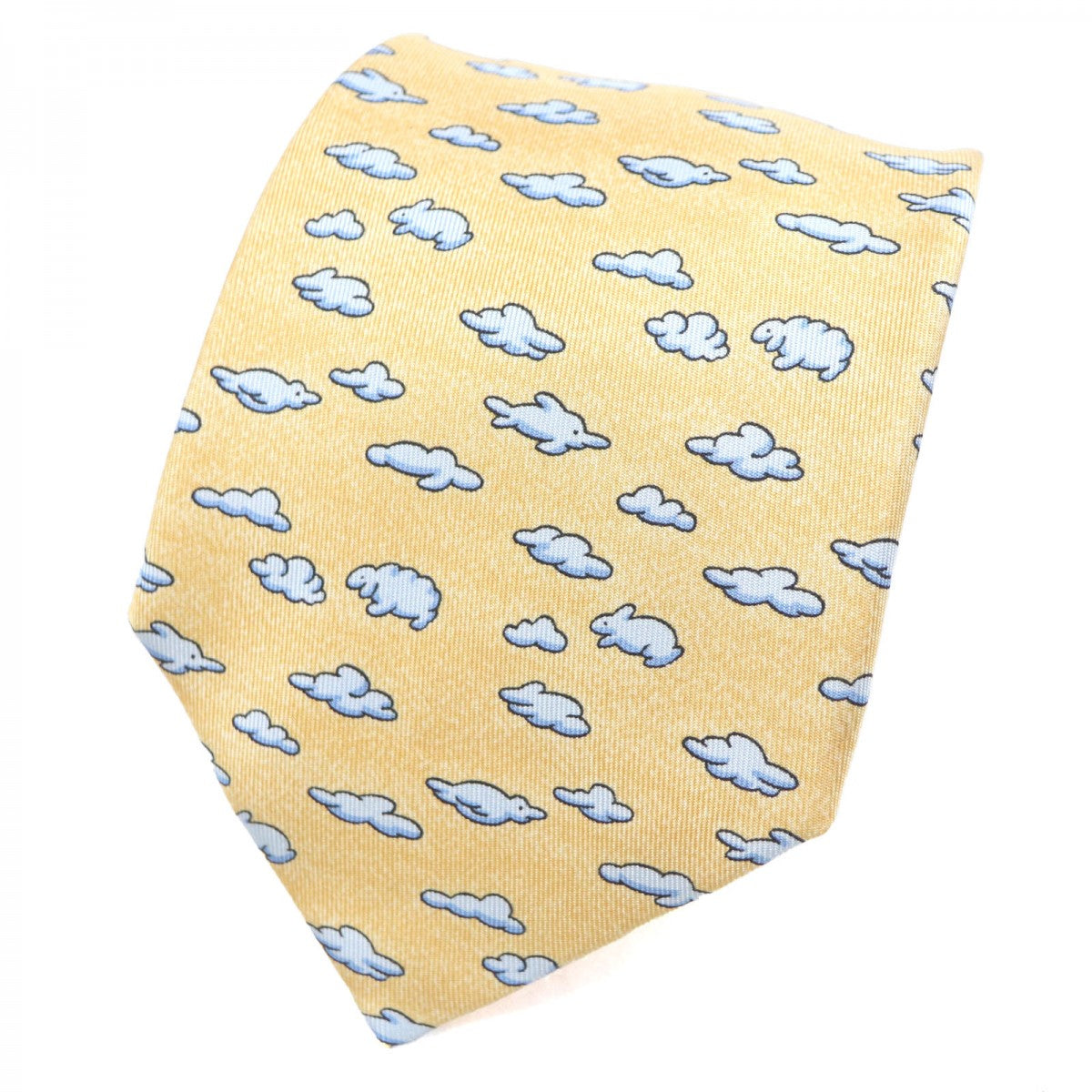 Tie Main: Silk Yellow Mens Handbag Travel Bag