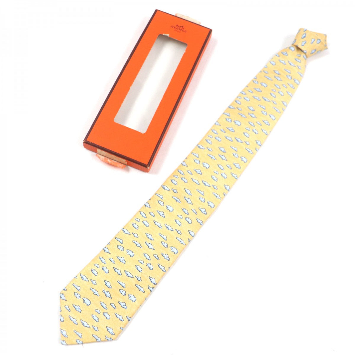 Tie Main: Silk Yellow Mens Handbag Travel Bag