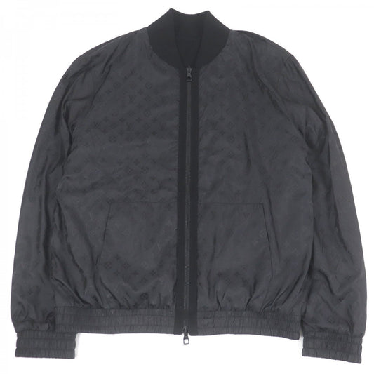 Louis Vuitton Bomber jacket Nylon Cotton Black Apparel