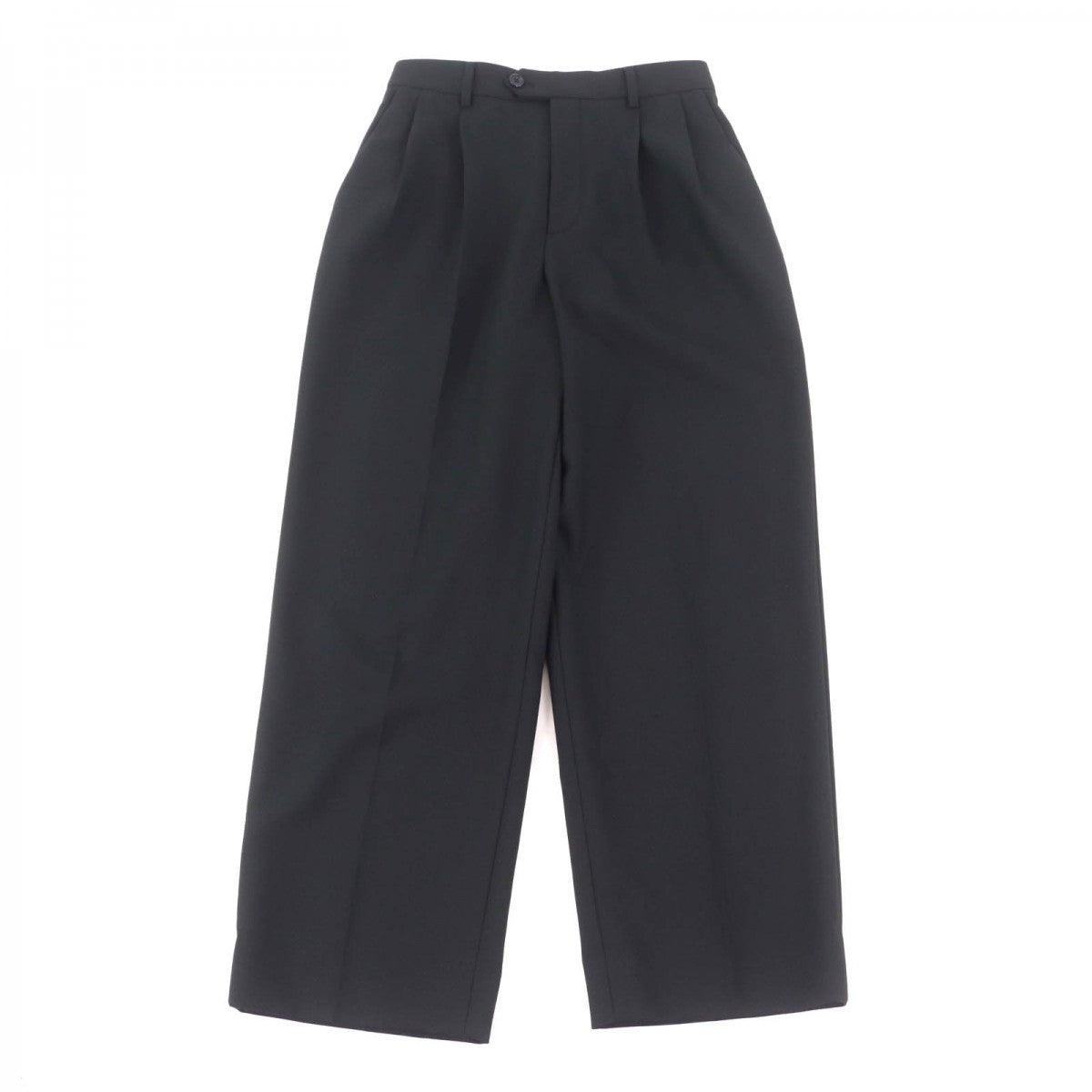 Slacks Outer: Wool, Lining: Cotton, Part: Women Leather Black Travel Bag