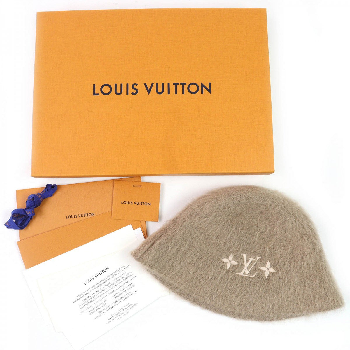Louis Vuitton M1184S Part 100 polyester saffron Nylon Wool Hat