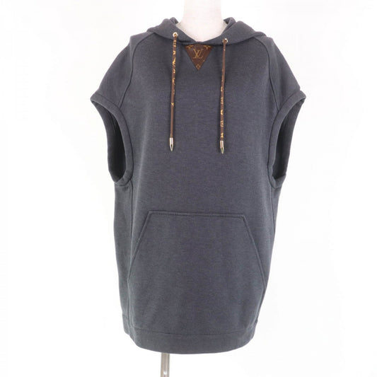 Louis Vuitton tops Part 90 Part 9 Nylon Cotton Gray Handbag