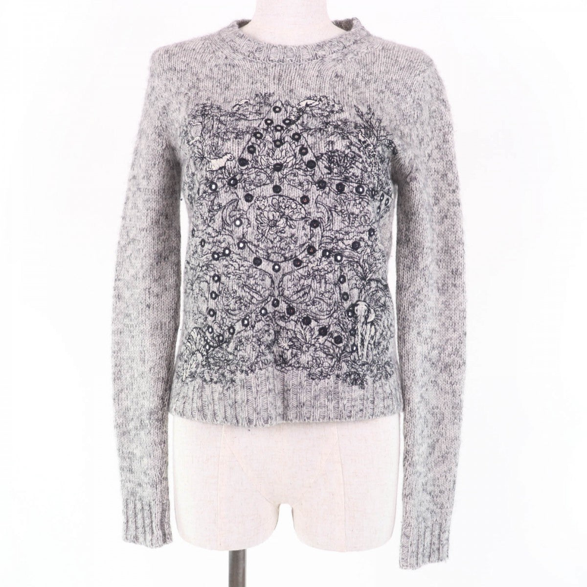 Dior Christian Knit Main: % Cashmere, Main: % Nylon Travel Bag Women Handbag