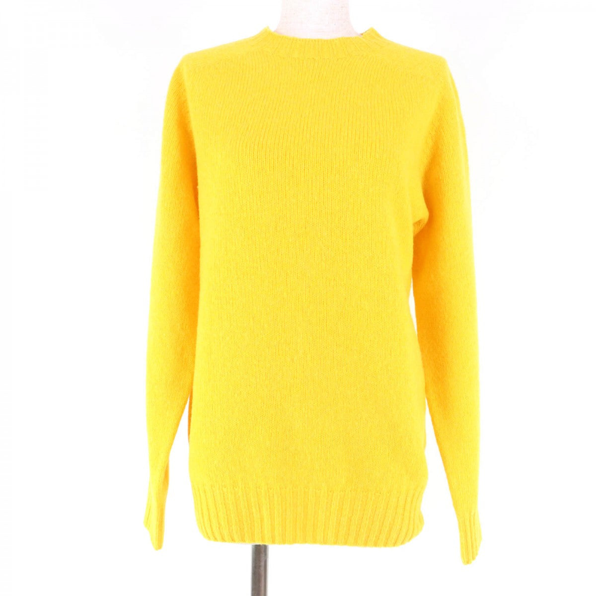 Knit Go A Main: Wool Yellow Women Travel Bag