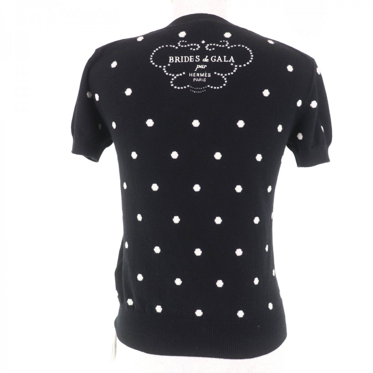 Short Sleeve Knit Main: Cashmere, Main: Cotton, Nylon Black Travel Bag