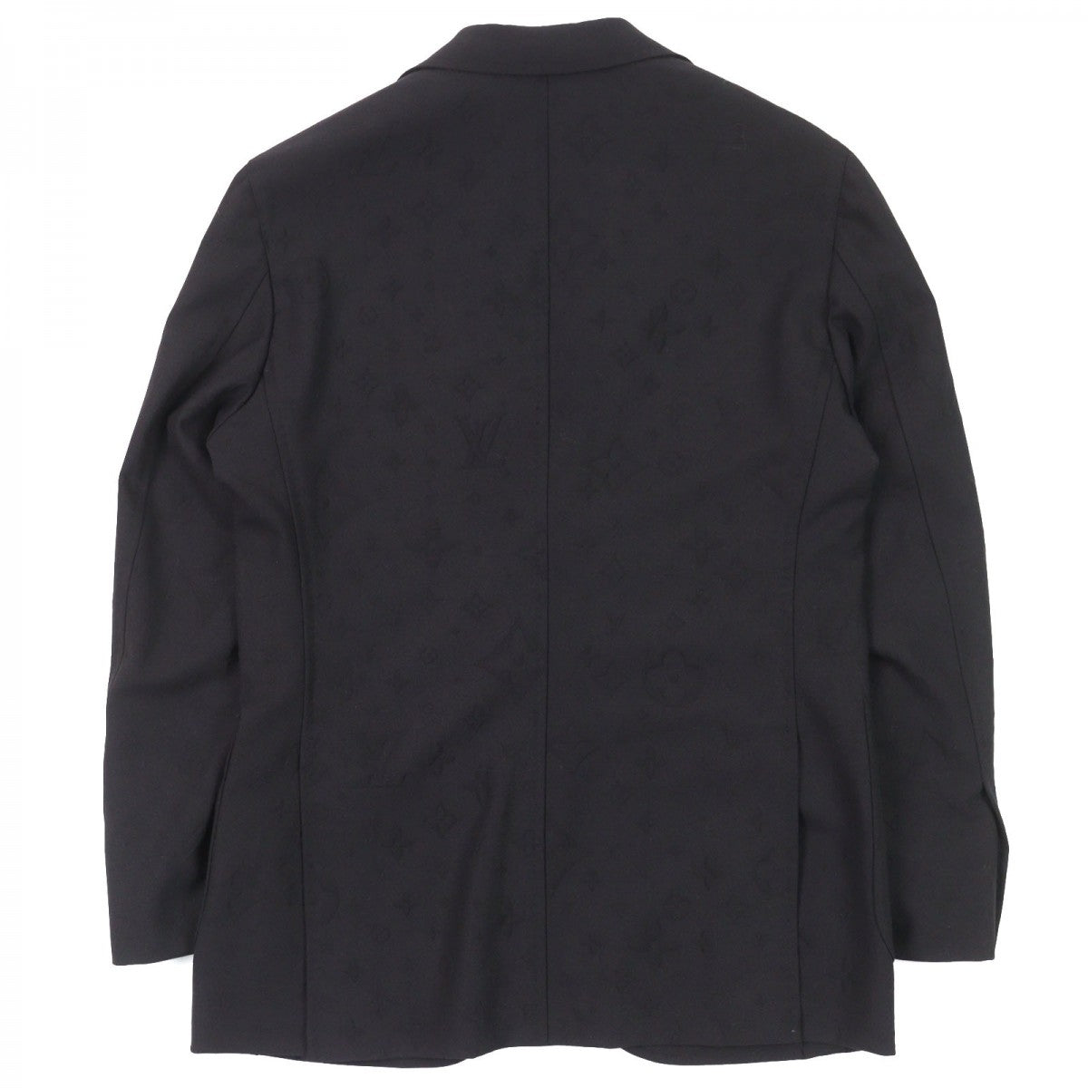 Louis Vuitton tailored jacket Wool Cotton Black Apparel 2