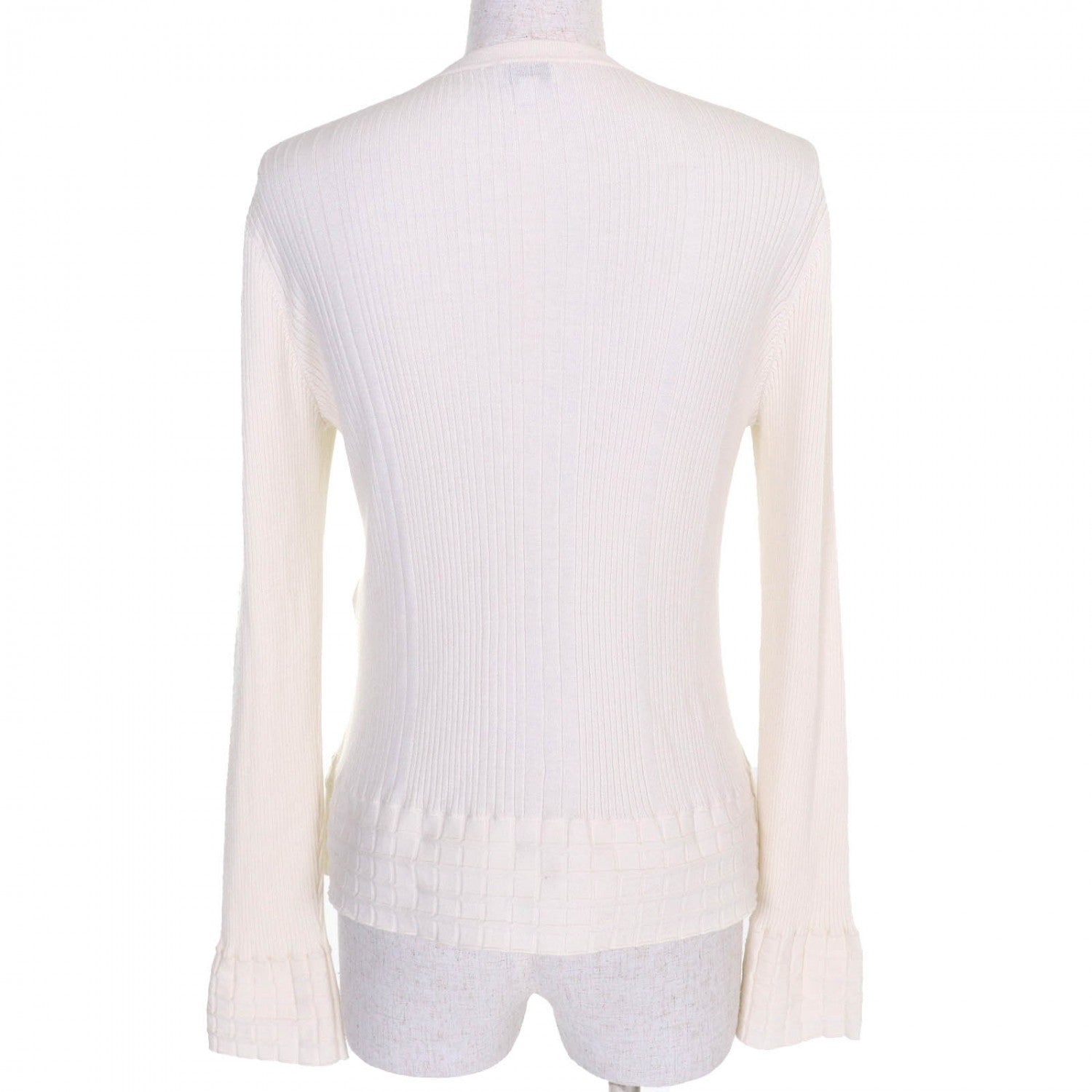 Chanel cardigan cashmere 42 White Handbag