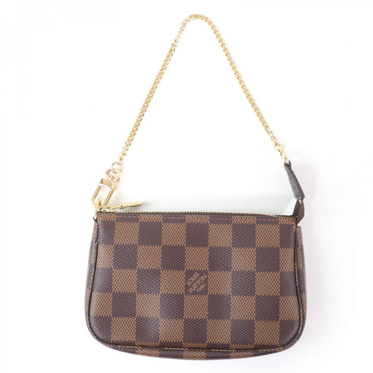 Louis Vuitton Pochette N58009 cessoires Brown Mini Clutch Bag
