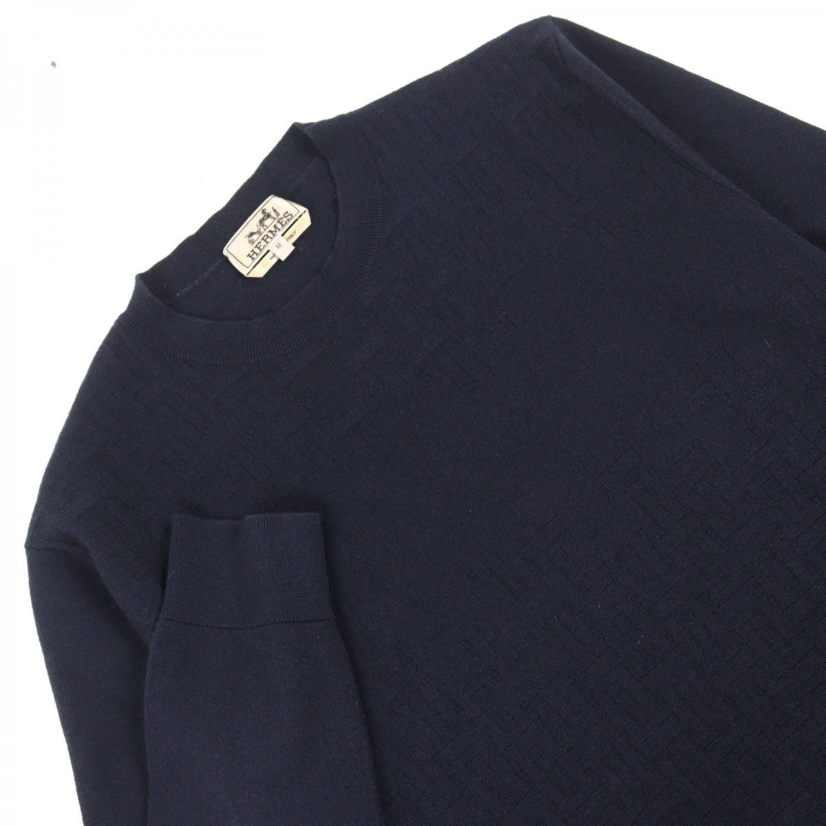 Knit Main: Cashmere, Main: Cotton Navy Mens Travel Bag
