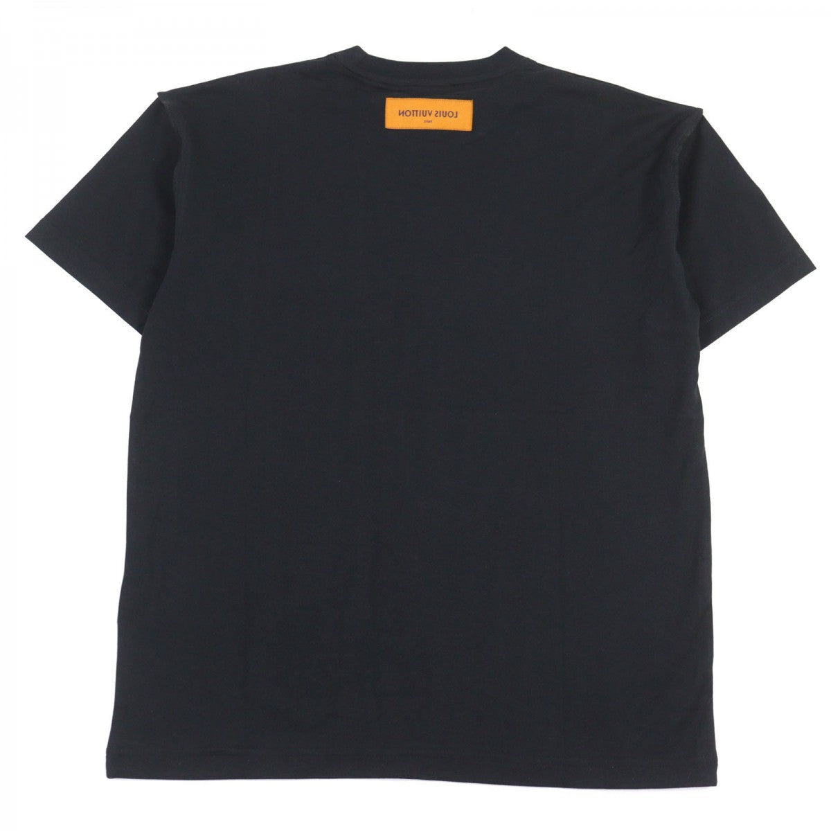 Louis Vuitton Short sleeve T-shirt HOY10W Cotton Black White Apparel 2