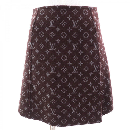Louis Vuitton 1A90Z6 Martin Girl 34 Monogram Wool Brown Gray Apparel