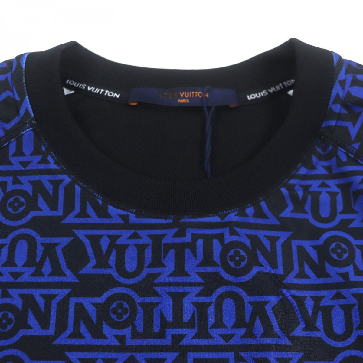 Louis Vuitton Short sleeve T-shirt polyester - Black Blue Apparel