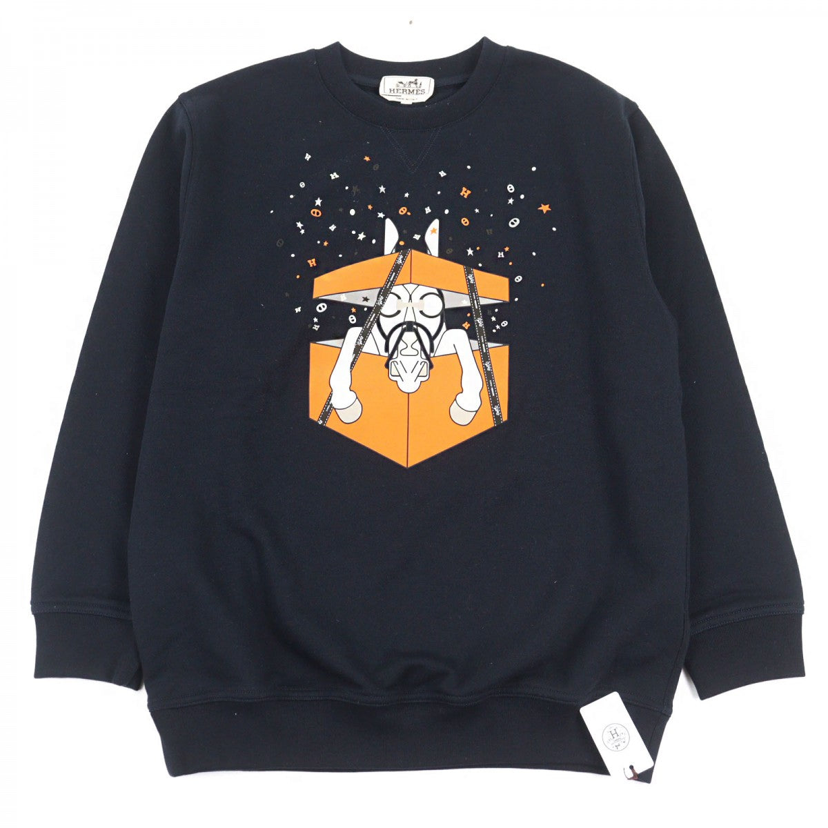 Sweat Cotton Navy Type Boite Surprise M Travel Bag