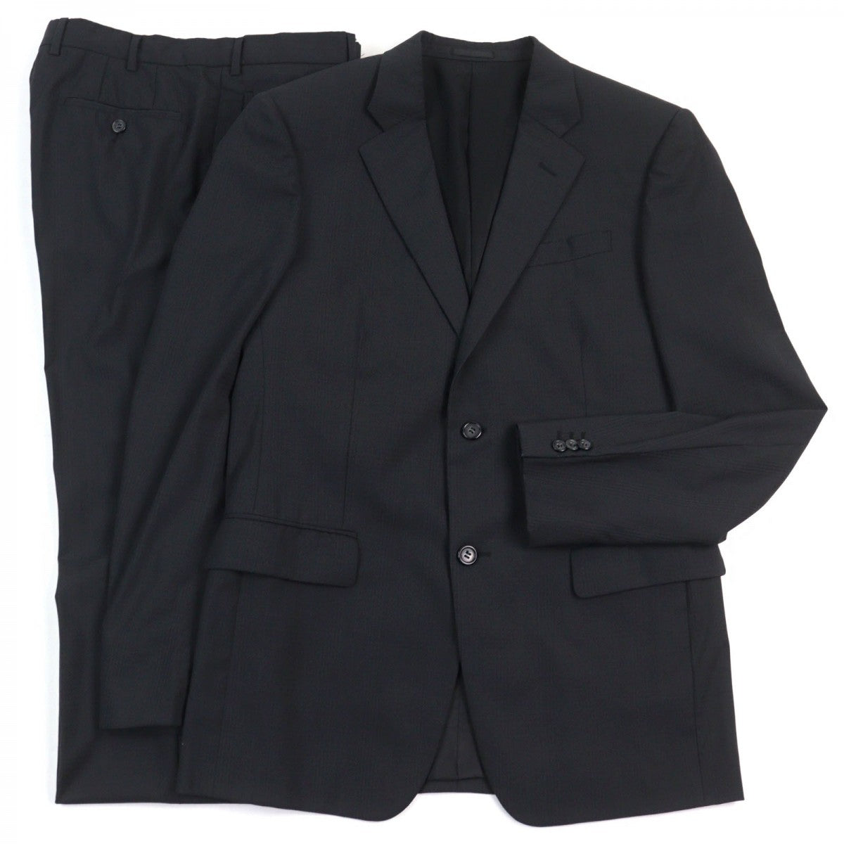 Suit U Virgin Wool Dark Gray Check Travel Bag