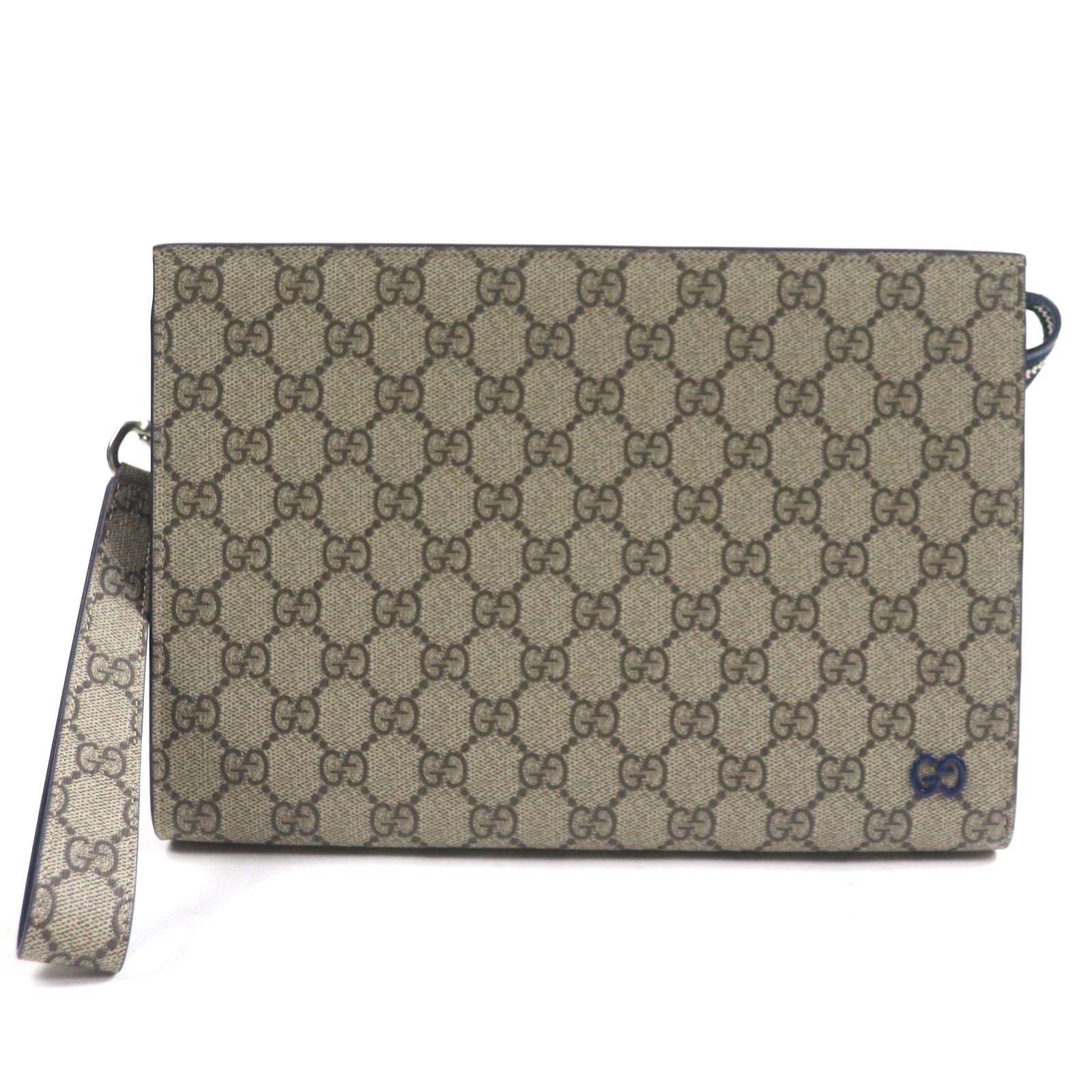 Gucci Supreme Clutch Bag Canvas Bag 9