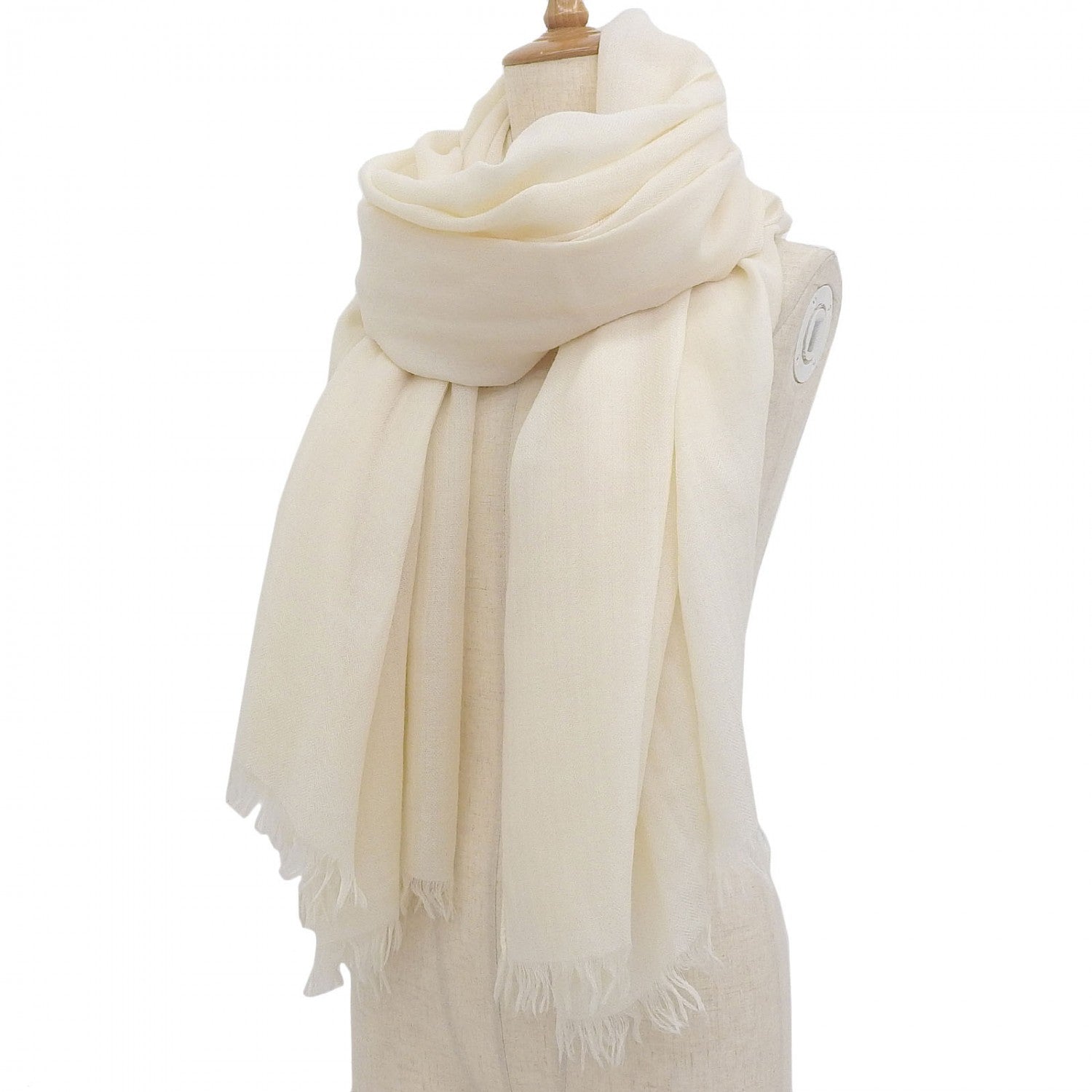 Stall Cashmere Ivory Handbag Travel Bag