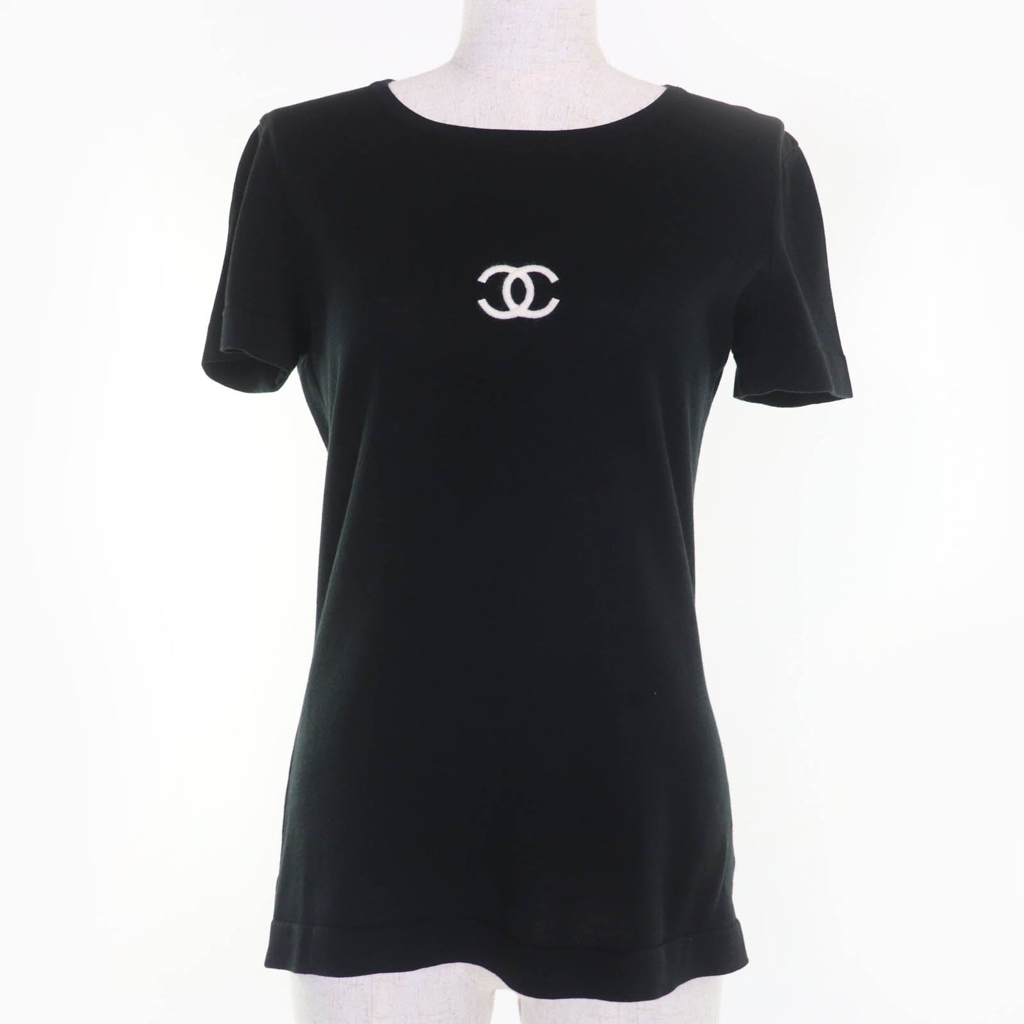 Chanel COCO Mark Cotton Knit Top