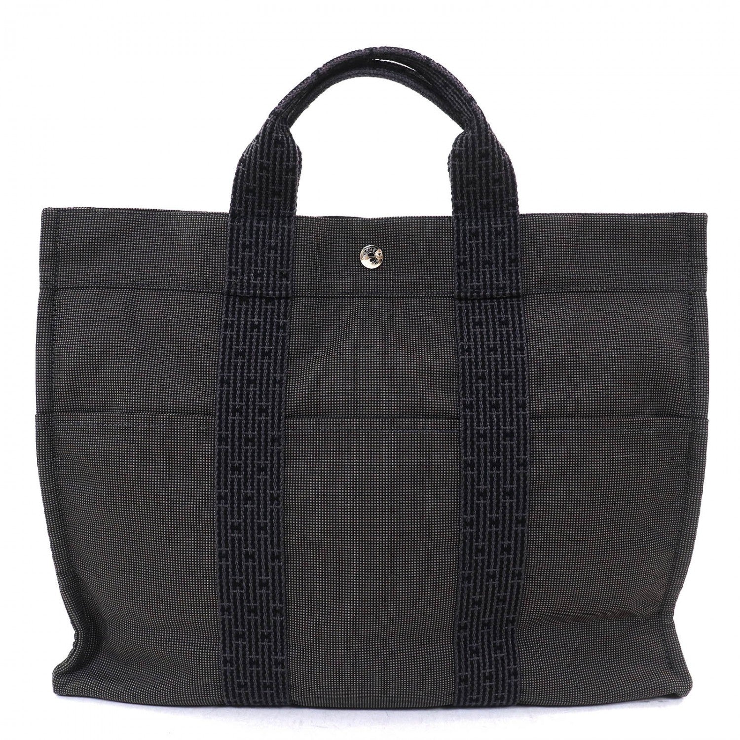 Tote Bag Polyester Gray Type Her Line