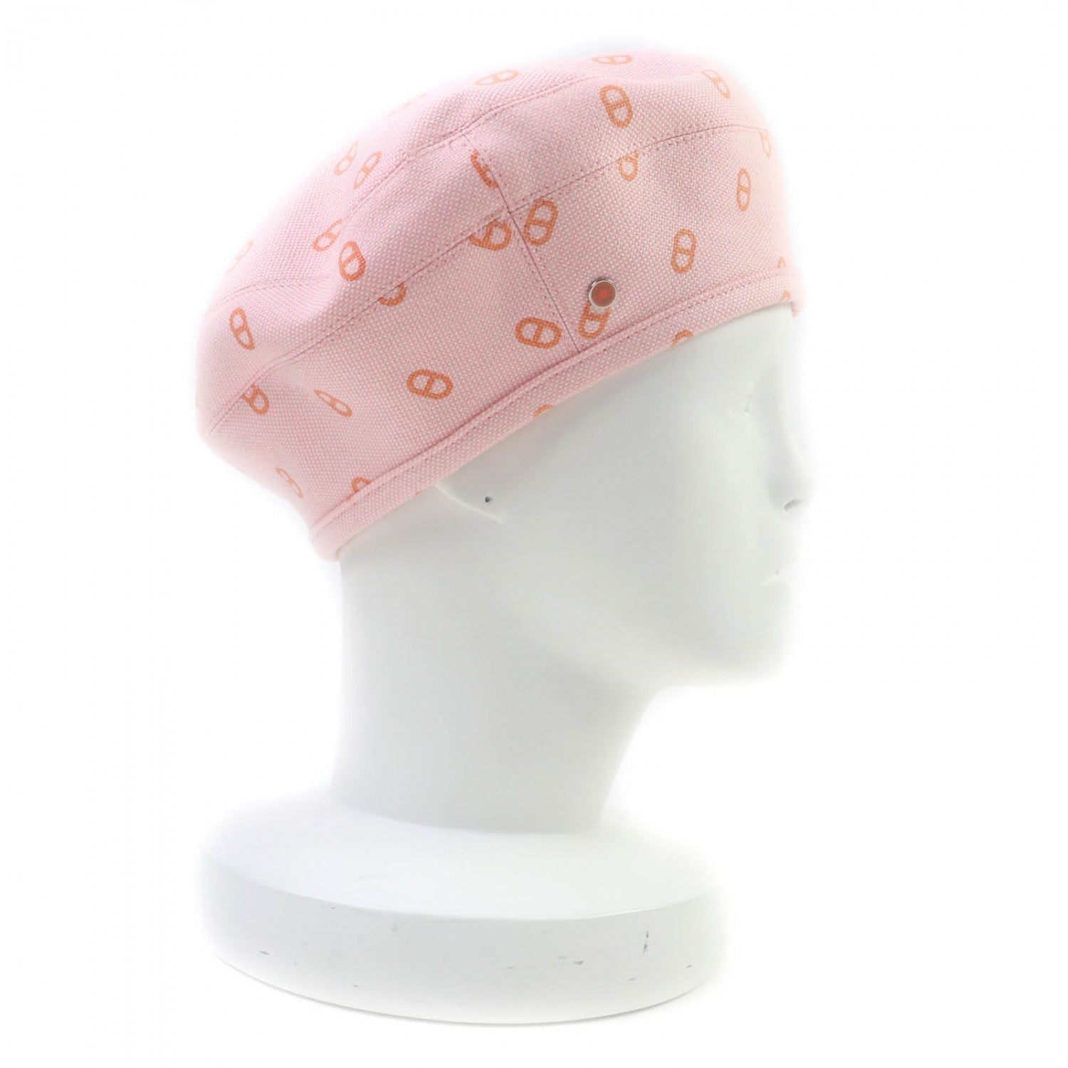 Beret Cotton Saint Honoré Handbag Pink Travel Bag