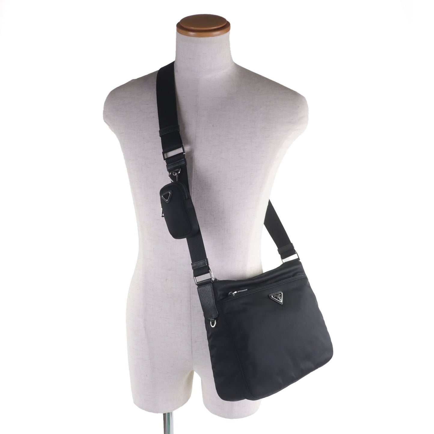 Prada 1Bc421 Shoulder Bag Nylon