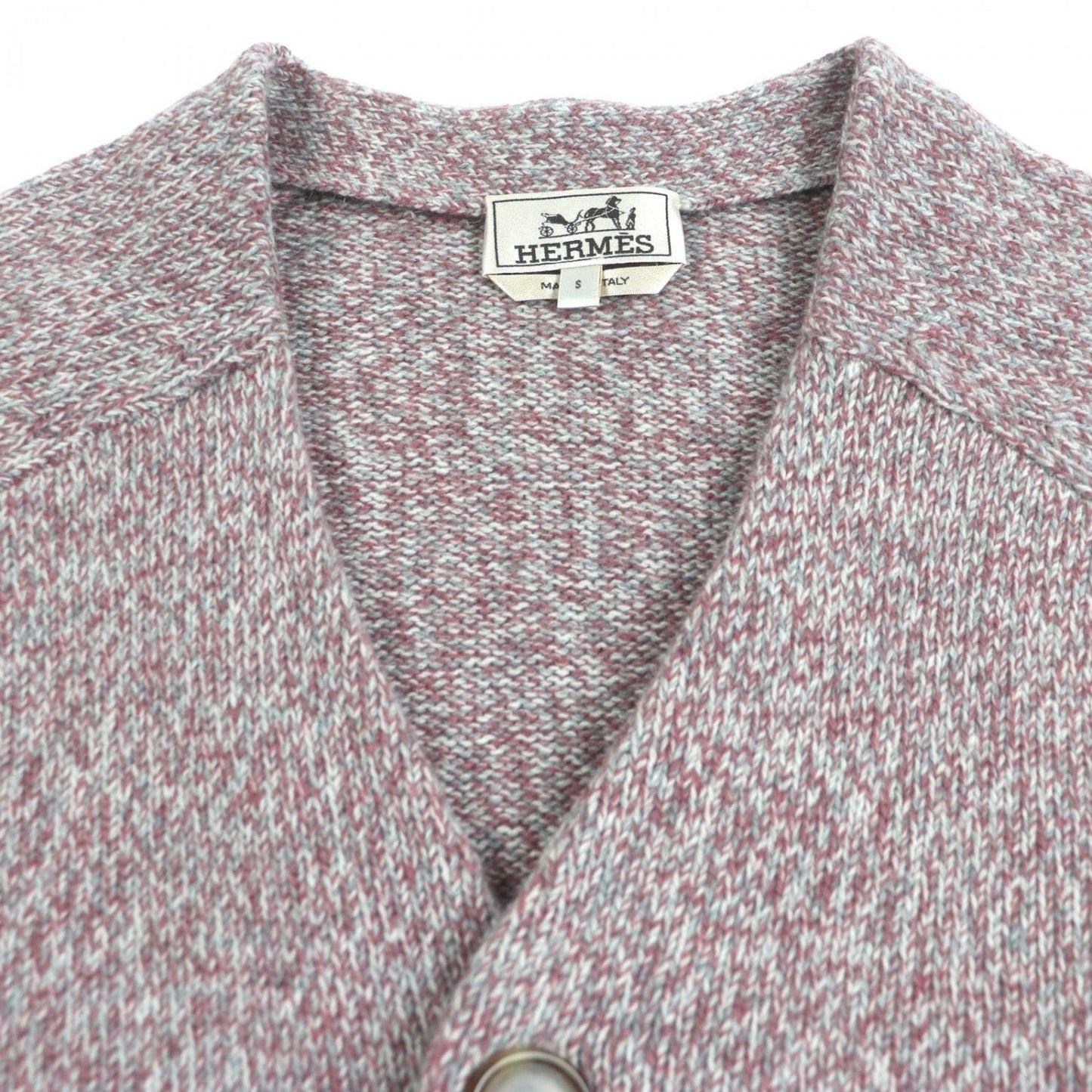 Cardigan Cashmere Type S Handbag Blue Pink Travel Bag