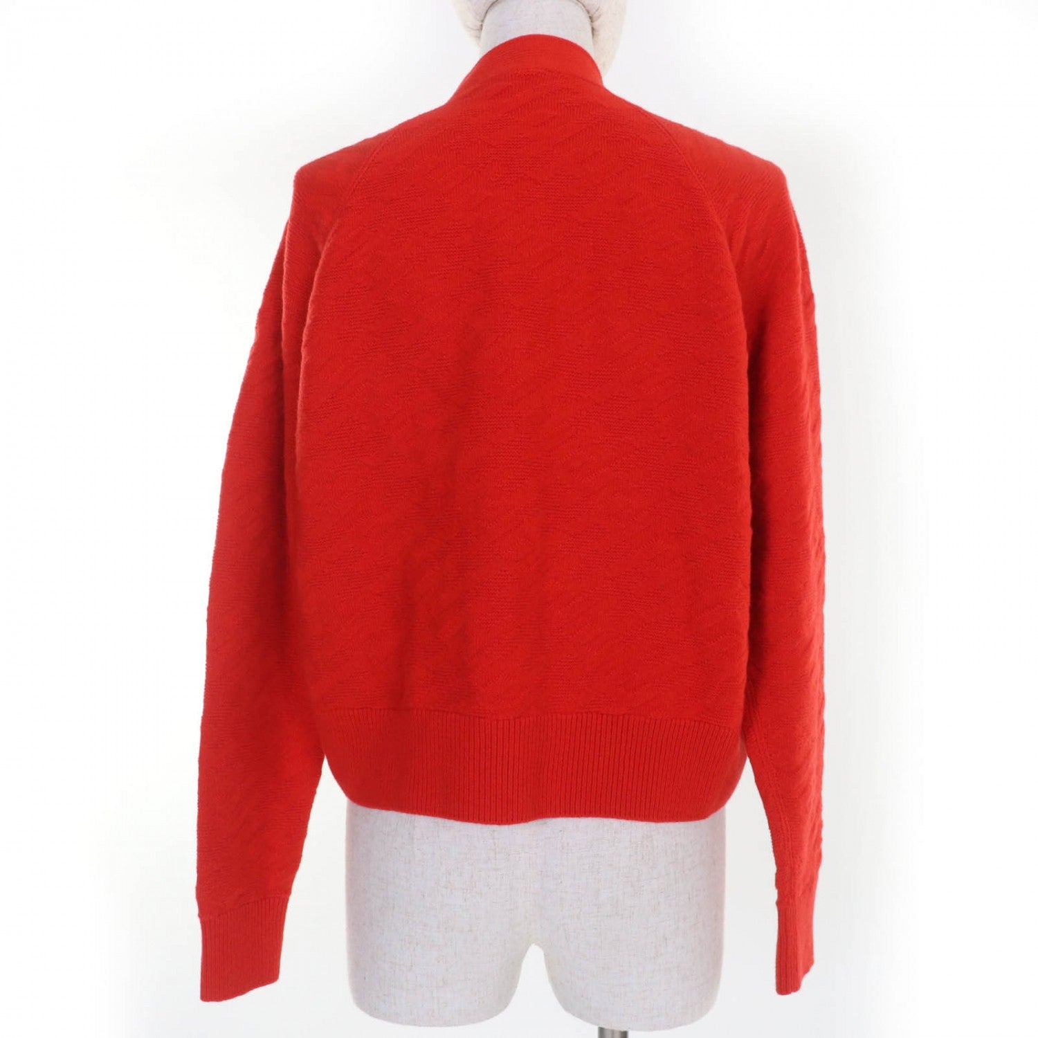 Cardigan Wool Type Handbag Red Travel Bag