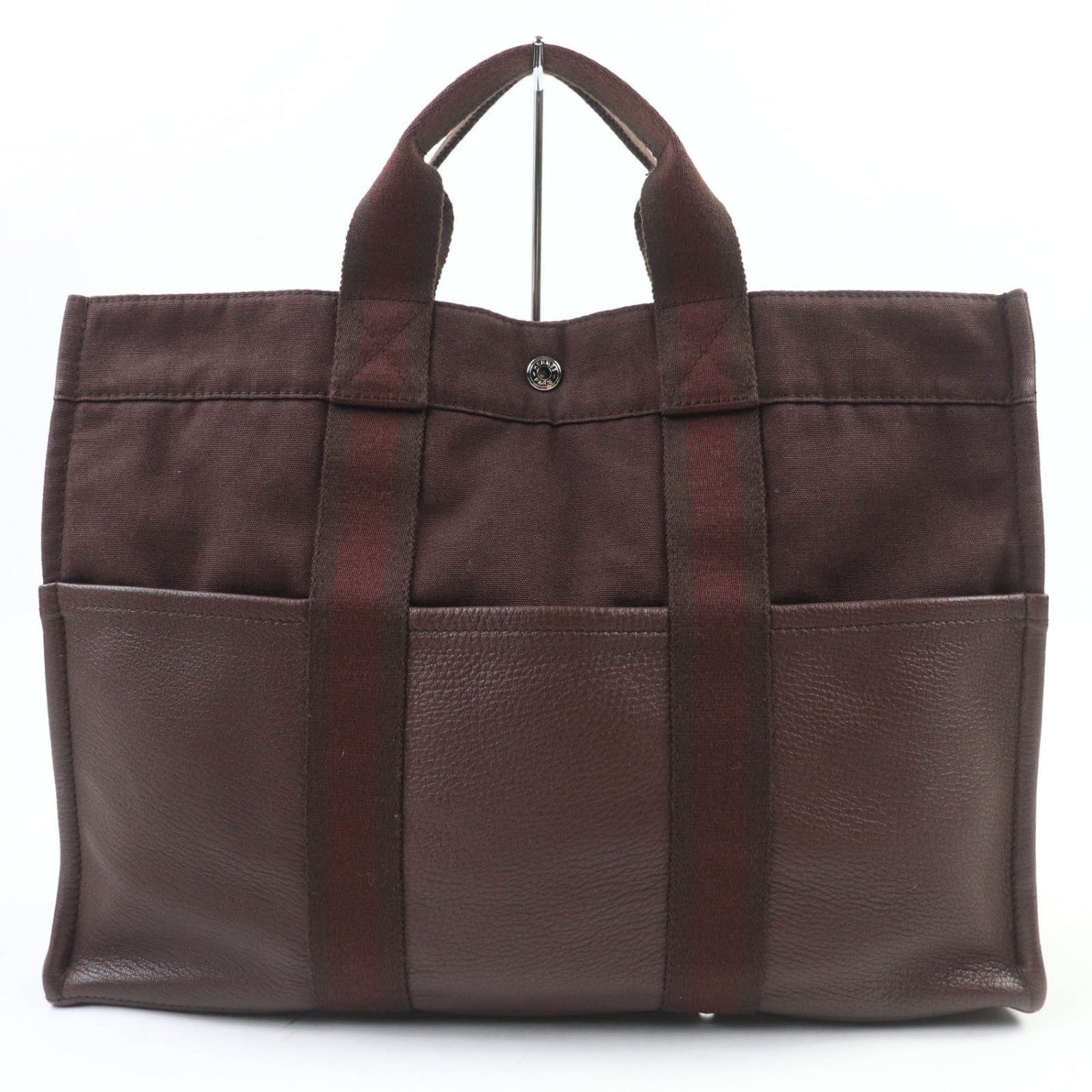 Tote Bag Cotton Fool Toe Mm Brown