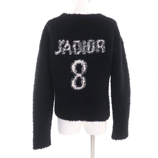 Dior Christian Knit Wool JâA Handbag Black Travel Bag