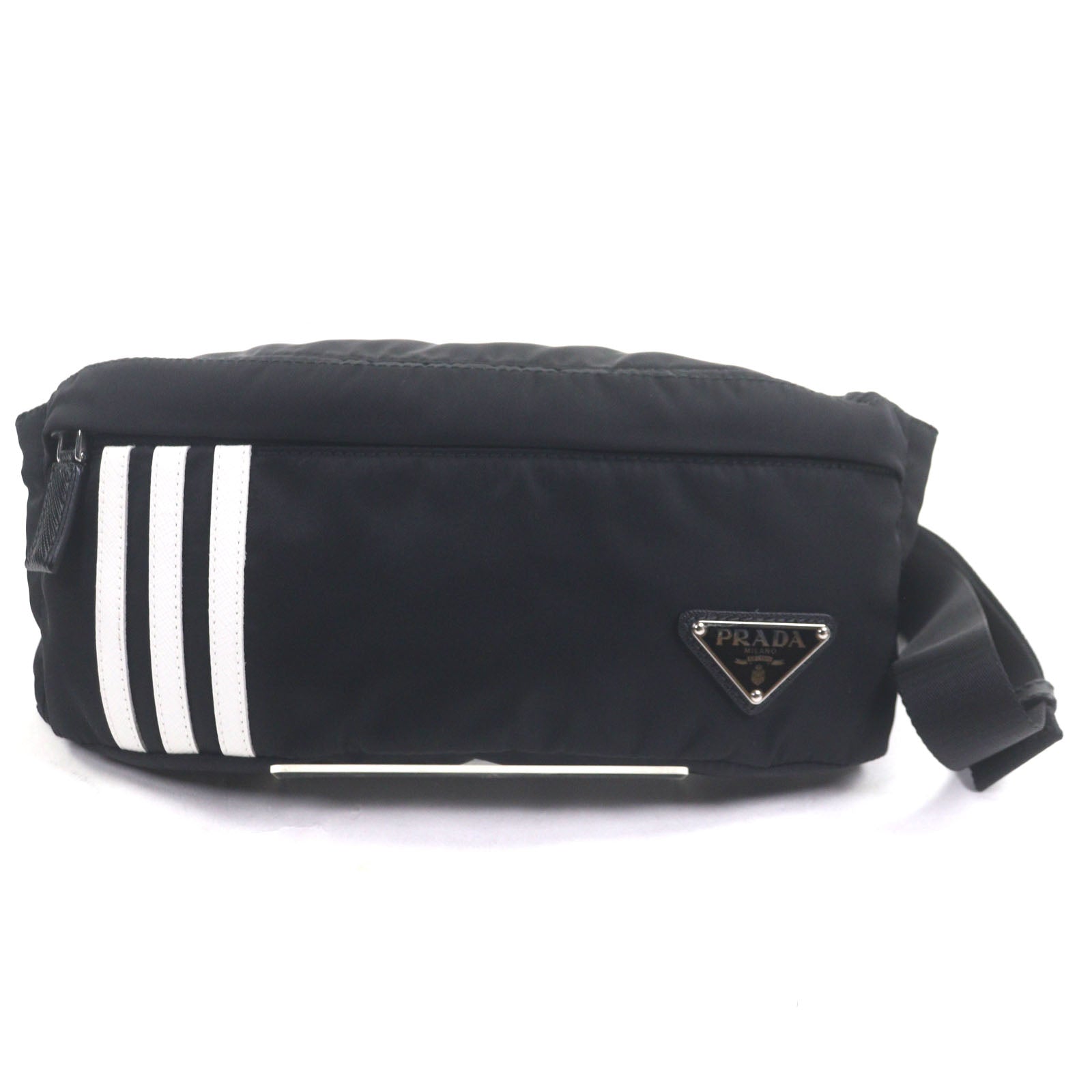 Prada Adidas Re Triangle Sling Bag Nylon Logo Crossbody Bag