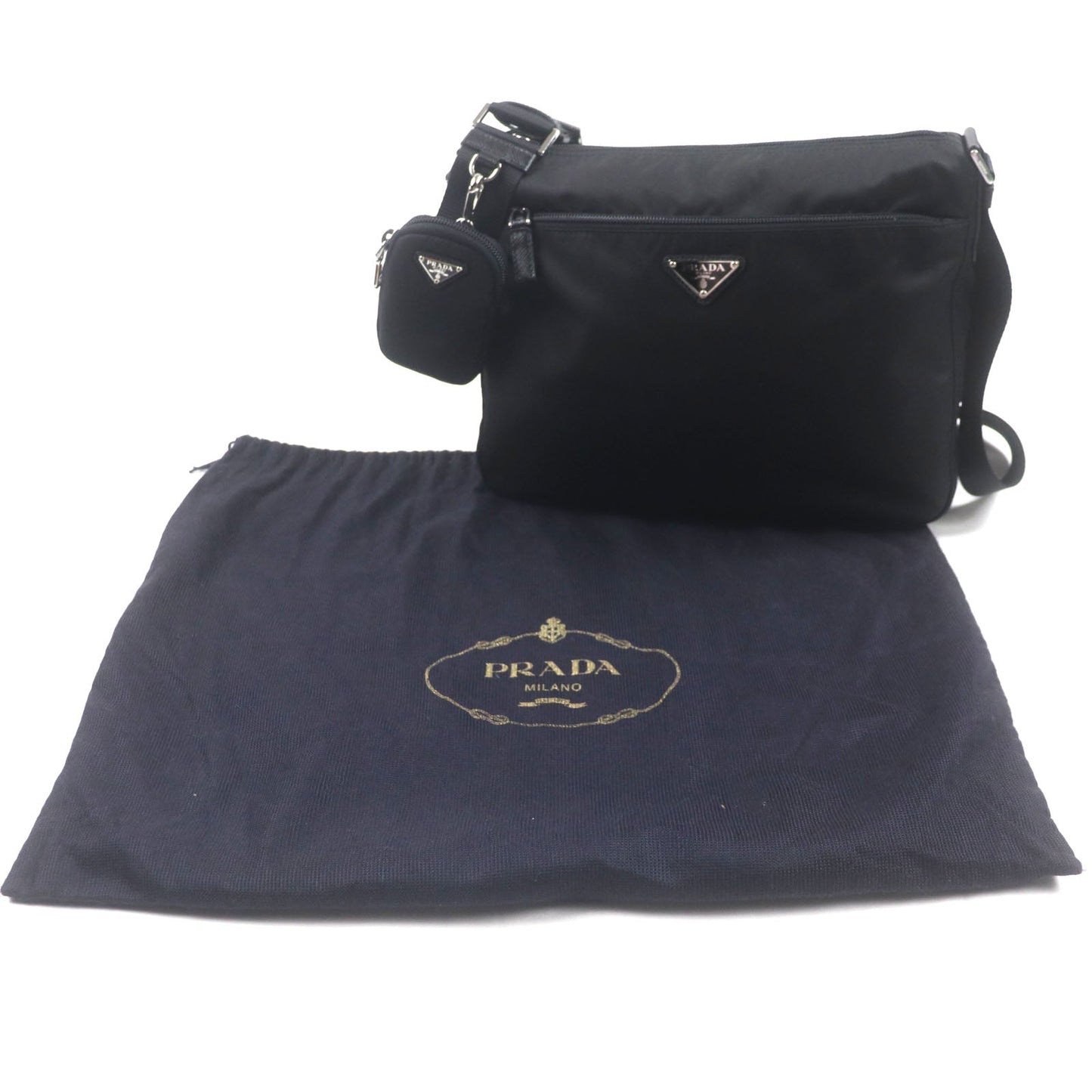 Prada 1Bc421 Shoulder Bag Nylon Nylon Shoulder Bag