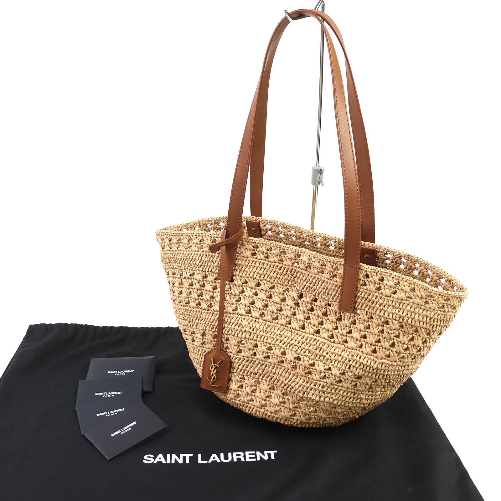 YSL Saint Laurent Paris Pannier Tote Bag Small