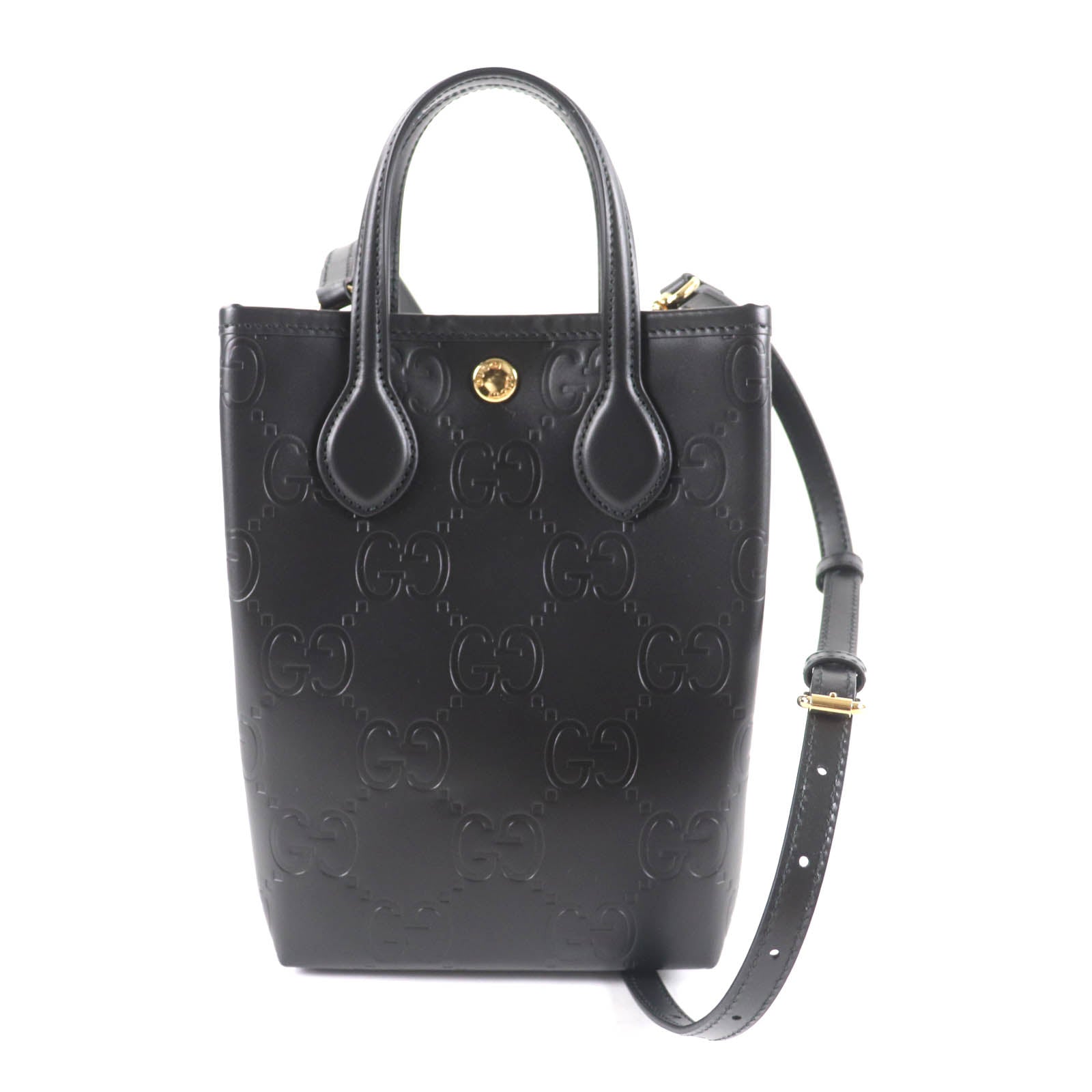 Gucci Super 2Way Shoulder Bag Leather Mini